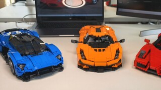 [ต้นฉบับ] LEGO Aston Martin Valkyrie, Koenigsegg Regera, Ferrari Enzo