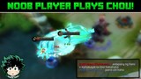 Noob Player Plays Chou!    -MobileLegends