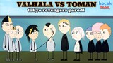 TOMAN VS VALHALA - animasi parodi lucu