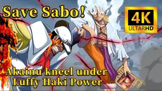 ã€�OPã€‘Save Saboï¼�Akainu kneel under Luffy Haki Power|One Piece Fan Anime(Part1)