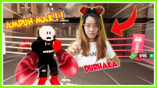 GARA-GARA TINJU!! JANGAN NGELAWAN EMAK NANTI DURHAKA!! ROBLOX MIKOCIL