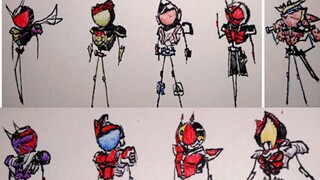 Kamen Rider, but a stickman version