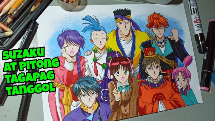 Drawing Fushigi Yuugi | Batang 90s Anime