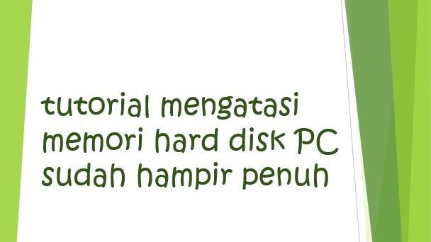 cara cari program atau file bermemori besar di windows atau PC / notebook