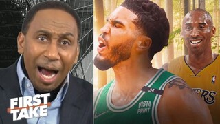 FIRST TAKE "Tatum-Brown remind me Legend Duo Shaq-Kobe" Stephen A says BYE Miami as Celtics win Heat