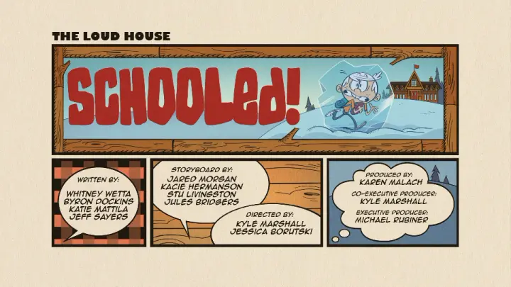 The Loud House , Season 5 , EP 1 , (Schooled) English (44 mins in 1 Episode)