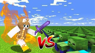 Ultimate ZOMBIES VS Yasi  Mob Battle || Minecraft PE