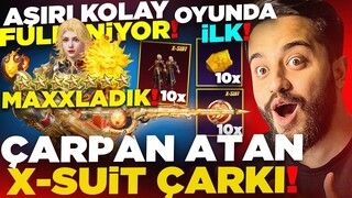 112.000 UC YENİ X-SUİT ve AMR MAX LADIK! ÇARK ÇARPAN ATIP 10 KATINI VERİYOR! PUBG Mobile