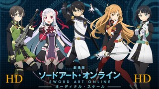 anime movie Sword Art Online  : Ordinal Scalep 2017 (❁´◡`❁) SUB indo