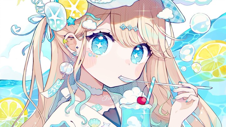 Hello everyone! I am Japanese illustrator Chi-N*~ I have officially joined Station B~