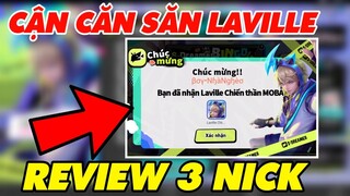 Liên Quân | Cận Cảnh săn Laville Chiến Thần MoBa trên 3 Nick review chi tiết