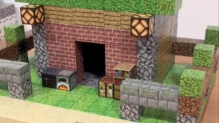 Minecraft: Use building blocks to build your dream house!