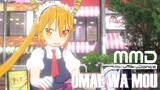 โทรุ คันนะ - เพลง Omae wa mou【MMD โคบายาชิซังกับเมดมังกร 】