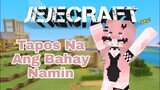 Part 2 Playing Minecraft w/ JeJeFam | Tinapos Namin Ang Bahay | Tagalog Gameplay