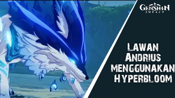 OP BANGET !!! Tes damage kombo Hyperbloom | [Genshin Impact]