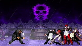 KOF MUGEN: (DESAFIANTE#5) IORI YAGAMI CT VS TEAM IORI OROCHI