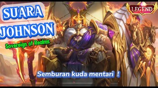 Suara Skin Johnson Legends Kuda 🐎 Perang