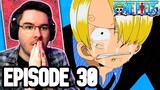 SANJI'S GOODBYE! | One Piece Episode 30 REACTION | Anime Reaction