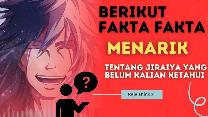 Berikut fakta fakta menarik tentang Jiraiya yang belum kalian ketahui di anime naruto