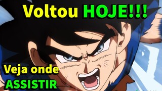 É OFICIAL! DRAGON BALL SUPER VOLTOU HOJE! SAIBA ONDE VER O 1° EPISÓDIO (DUBLADO)