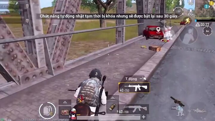 PUBG Mobile _ Trà Trộn CĐ - Đây Là Cách Thông Chốt Khi Bị Kẹt Giữa 2 Team Chặn C