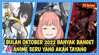 38 Anime Yang Akan Tayang di Bulan Oktober 2022 - Anime Fall 2022