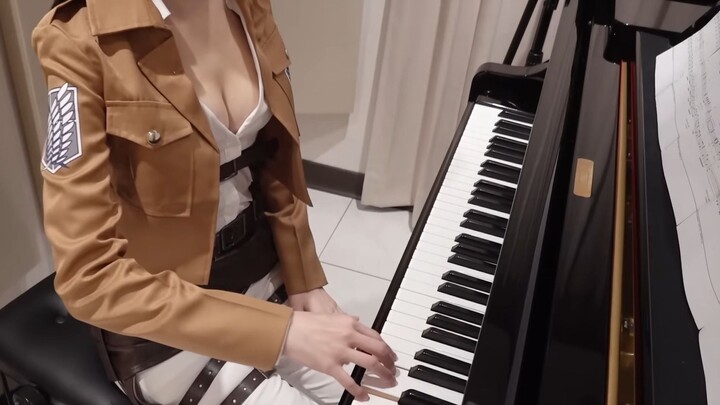 [Pan Piano]- Piano playing TV animation "Attack on Titan" 5 OST medley