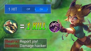 JOY SATU KALI DASH = 1 KILL! PAKAI BUILD INI SAMPE DI KIRA PAKE CHEAT! TOP GLOBAL JOY GAMEPLAY -MLBB