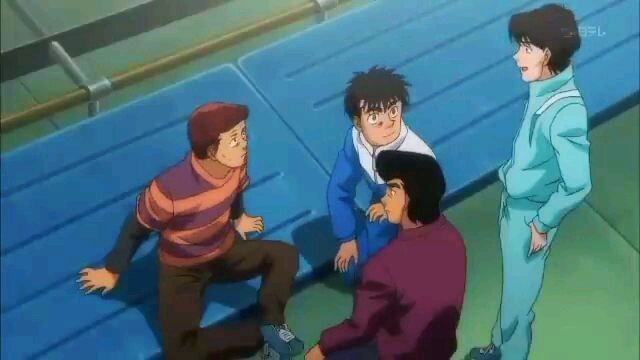 Hajime no iPPo Funny moment kilay ni Aoki