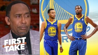 FIRST TAKE | Stephen A. explains why Kevin Durant could be recruited back to the Warriors by Curry