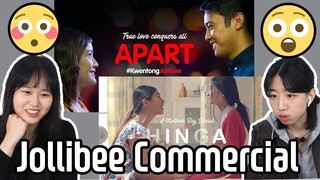 Korean React to Jollibee Commercials | So touching and amazing Commercials... 😳