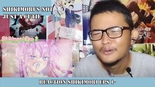 Reaction Shikimori's Not Just a Cutie EPS 1 #5