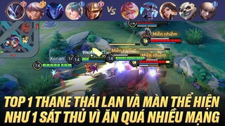 TOP 1 THANE SẮM VAI SÁT THỦ VÌ ĂN QUÁ NHIỀU MẠNG CÙNG TOP 1 BRIGHT TRÊN RANK CAO THỦ THÁI