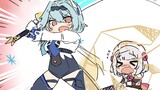 [Genshin Impact Audio Comics] Kakak perempuan, orang aneh berbicara padaku!