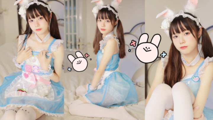 【Zimiao】Click to receive the soft and sticky little white rabbit～☆Fall in love