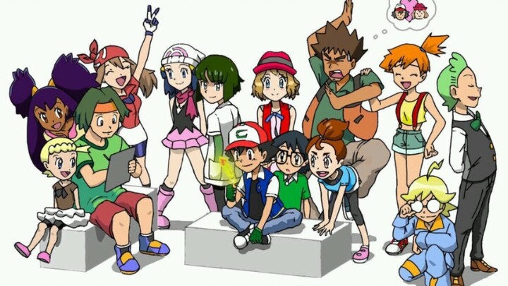[AMV]Tất cả các nhân vật trong <Pokemon>