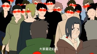Naruto: Khi Itachi lên thiên đường, anh ấy rất xấu hổ và lo lắng khi đối mặt với bộ tộc của mình.
