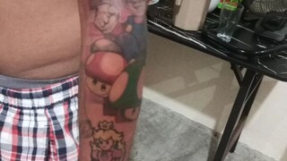 super Mario tattoo