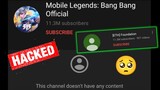 RIP! MLBB Official YT Got Hacked By Eth Foundation! 🥺
