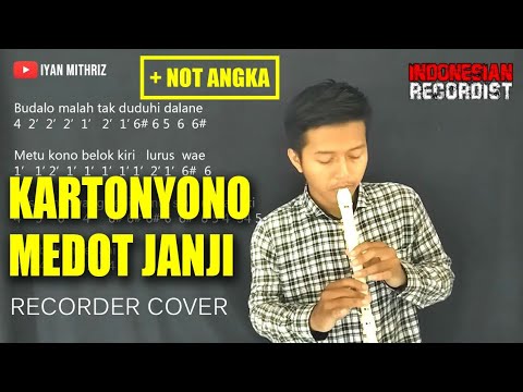 Not Angka KARTONYONO MEDOT JANJI - DENNY CAKNAN (RECORDER COVER) | Iyan Mithriz - Bstation