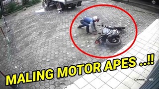 Kumpulan Maling Motor Panik Yang Berhasil di Gagal Oleh Warga Setempat !!  Funny Comedy videos