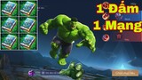 LIÊN QUÂN : Sẽ Ra Sao Nếu Skud Lên Full Sách Thánh - Hóa Hulk Nổi Giận 1 Đấm Có 1 Mạng