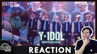 REACTION | OFFICIAL TRAILER Y-IDOL l WAR OF Y | ATHCHANNEL