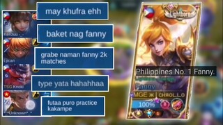 FANNY TOP 1 PHILIPPINES🇵🇭  PRANK | How To Counter KHUFRA Using FANNY | MLBB