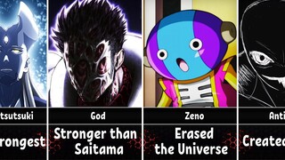 Most Powerful Anime Gods