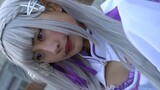 【Pameran Komik Cosplay-2K 60fps】-Tokyo Street Comic Expo karena wajah cantik Emilia cantik dan menaw