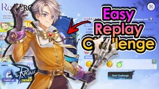 [ROX] No Effort! Priest Mace Auto Attack Crit Build Easy Clear Re:Zero Replay Challenge | King Spade