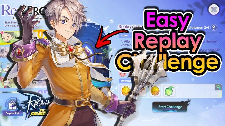 [ROX] No Effort! Priest Mace Auto Attack Crit Build Easy Clear Re:Zero Replay Challenge | King Spade