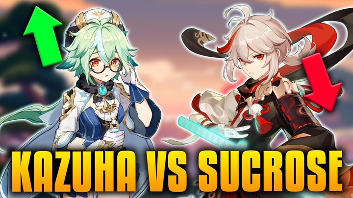 SUCROSE LEBIH BAIK DARIPADA KAZUHA!? Atau sebaliknya? (Full Design Analysis) | Genshin Impact