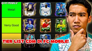 Tier List CDM di FC Mobile Versi FMD! Pilihan Kartu CDM Terbaik di FC Mobile?! | FC Mobile Indonesia